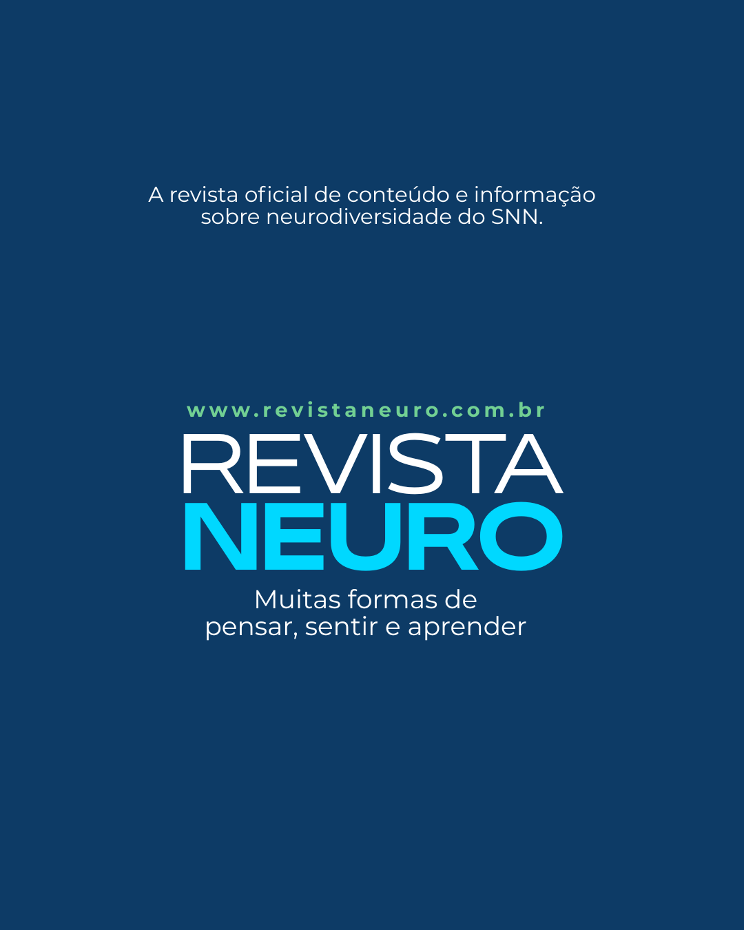 Identidade institucional da Revista Neuro
